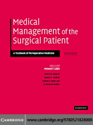 cover image of Medical Management of the Surgical Patient